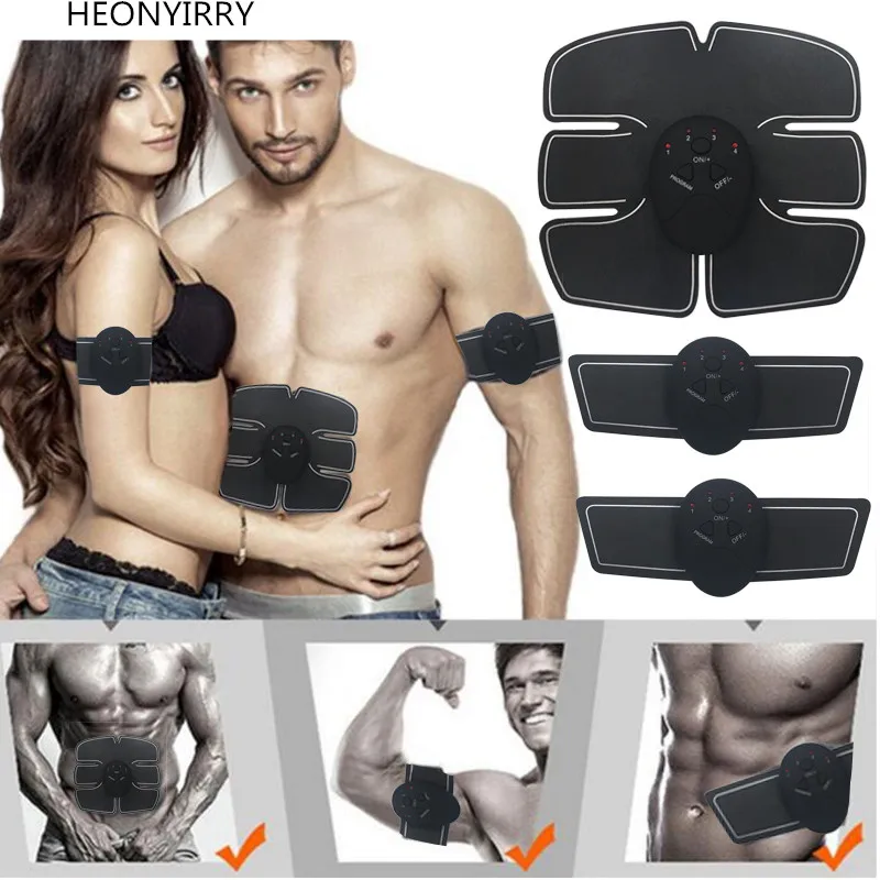 

Electric EMS Muscle Stimulator Abdominal Stimulation Body Slimming Machine Muscle Exerciser Training Fat Burning Face Lift Tools