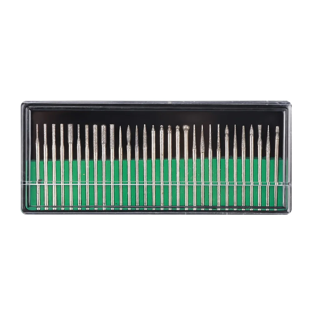 Máquina de Broca do Prego Equipamento do Prego Broca do Prego Elétrica Manicure Pedicure Arquivos Acessório Bits 300 Pçs Lixar 30w 35000rpm Pro 3 Brocas elétricas p manicure e acessórios