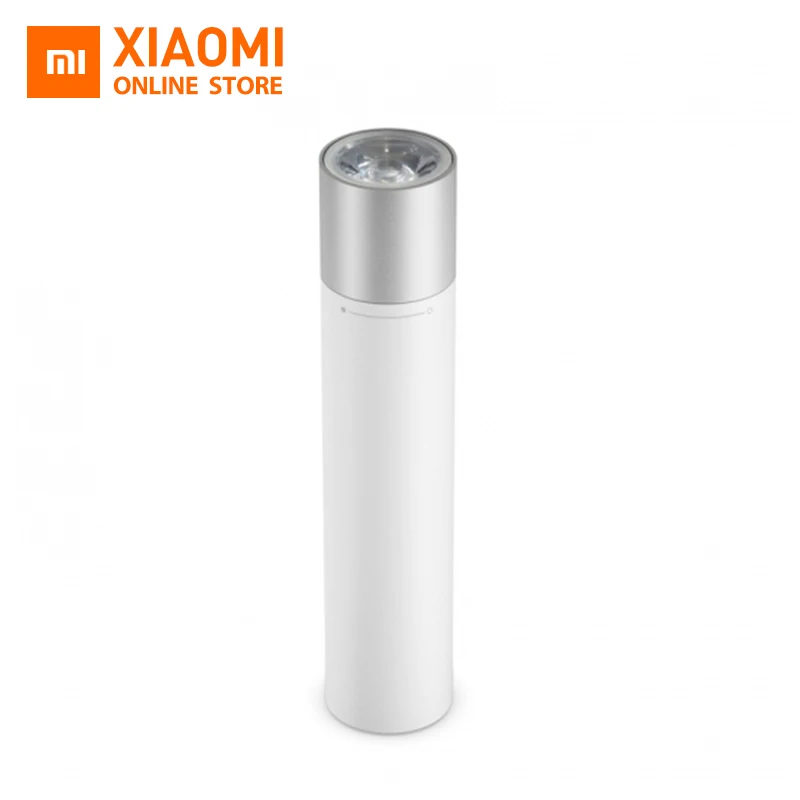 

Xiaomi Portable Flash-light 11 Adjustable Luminance Modes With Rotatable Lamp Head 3350mAh Lithium Battery USB Charging Port
