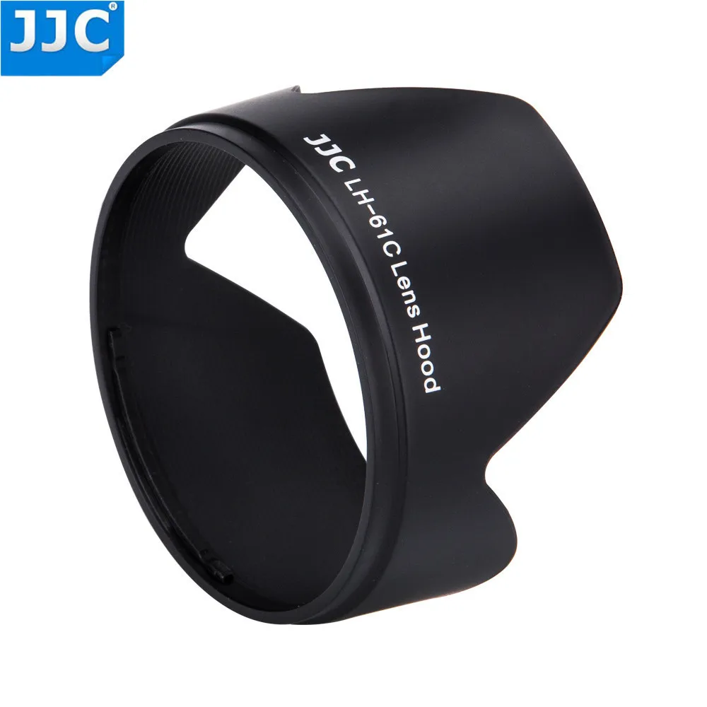 JJC Reversible Black Lens hood for OLYMPUS Zuiko Digital ED 14-42mm M.Zuiko DIGITAL ED14-150mm II Repace Olympus LH-61C