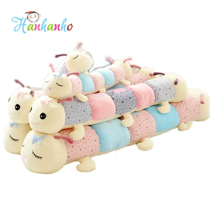 

Hanhanho Giant Colorful Caterpillar Plush Toy Big Cute Stuffed Animal Children Long Sleeping Pillow