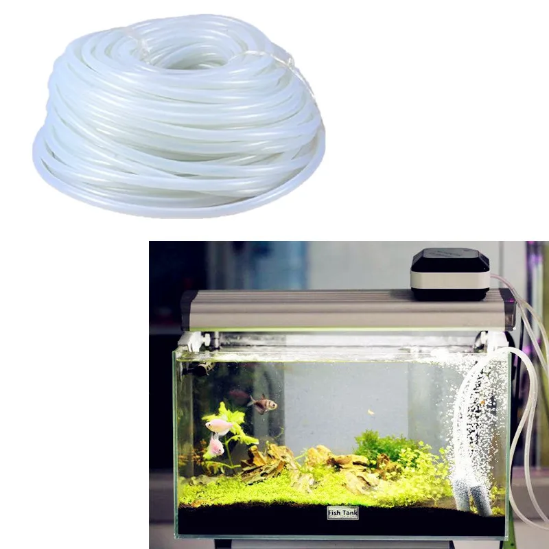 3m Aquarium Air Pump Tube Increase Oxygen Pipe Air Hose for Fish Tank