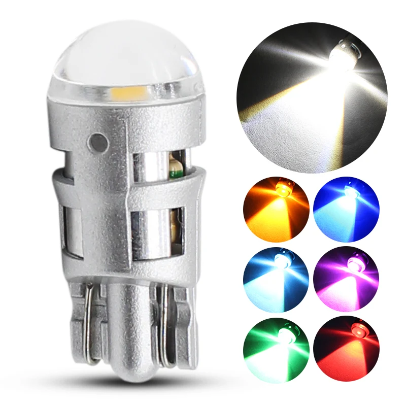 1x T10 168 194 W5W LED 3030 чип светодиодный ная сменная лампа для номерного знака