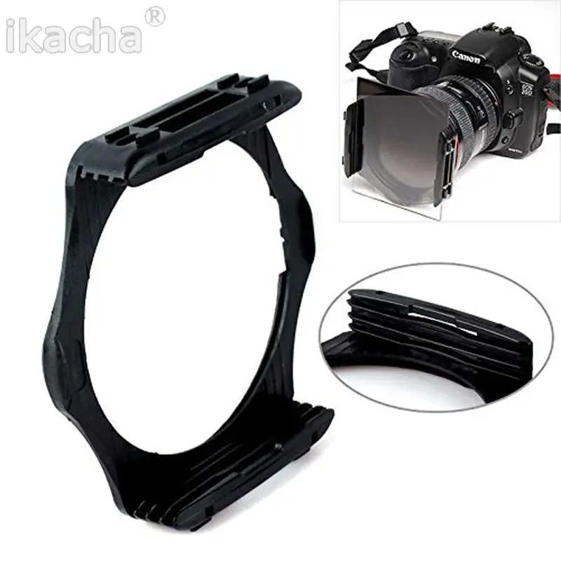 9 Size Ring Adapter+Lens Hood Filter Holder Set