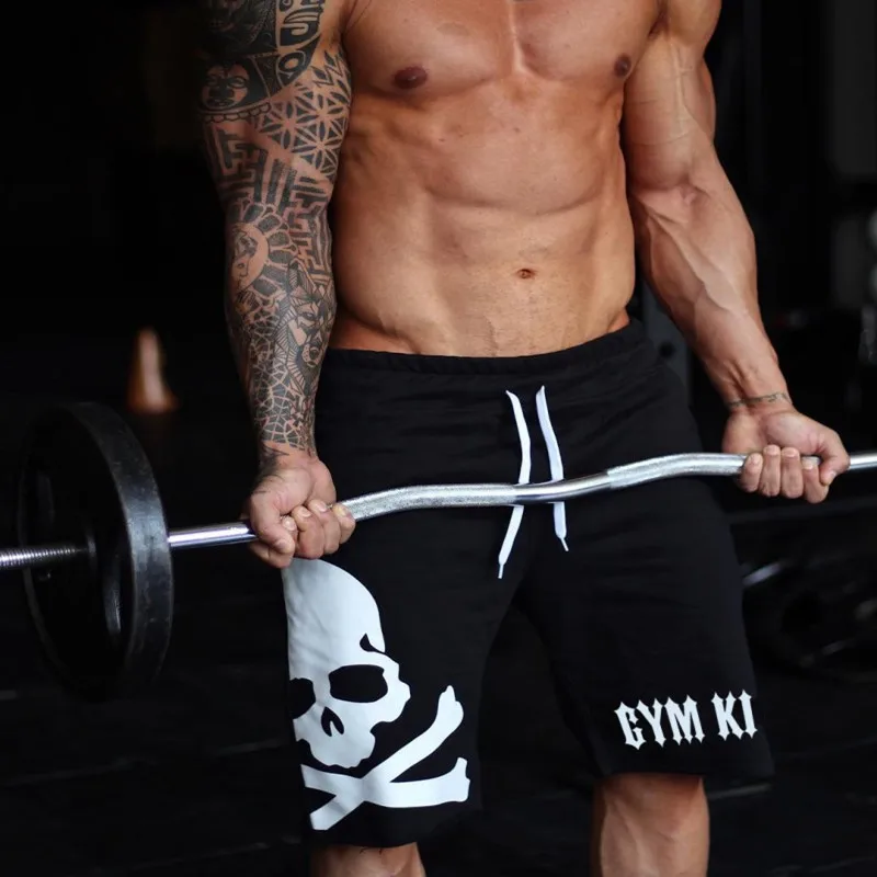 

Shorts Men's Bermuda 2019 Summer Men Beach Hot Cargo Simple Letter Solid Men Boardshorts Male Brand Men'S Short Casual Fitness