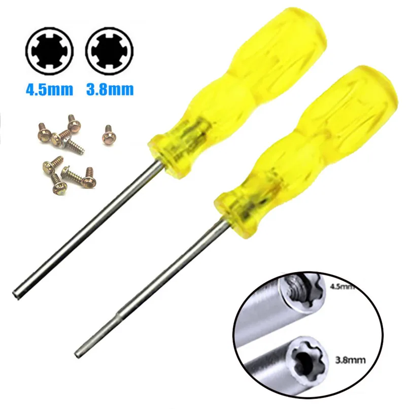 

3.8mm+4.5mm Screwdriver Bit Security Tool for NES SNES N64 Game Boy Nintendo #F#35TY0