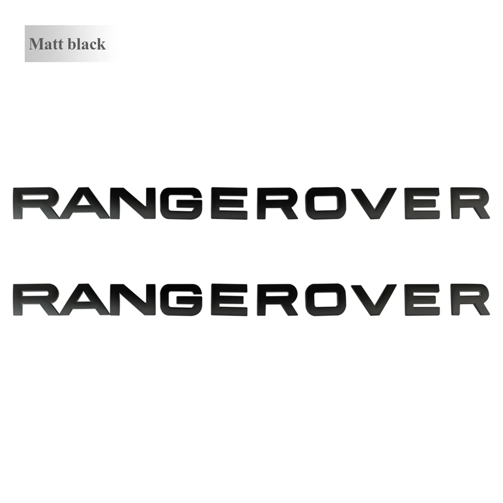 

1pcs 3D Car Sticker for Land RANGE ROVER Letters Logo Emblem Cover Stickers Car Styling Auto Decoration Decal Accessories