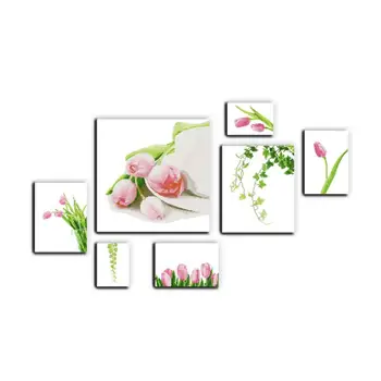

Seventy-seven Tulip Simple Modern 11CT 14CT Manual Cross-stitch Kit DMC Embroidered embroidery Home Decoration Painting
