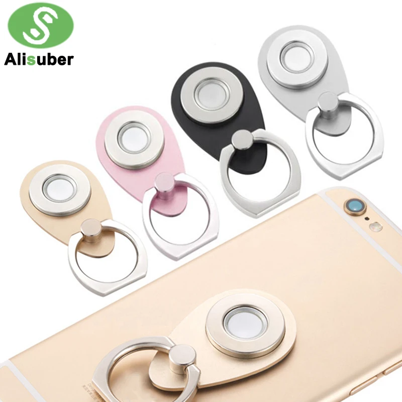 Alisuber Magnetic Finger Ring Holder Zinc Alloy Stand Car Phone 360 Rotation Grip | Мобильные телефоны и аксессуары
