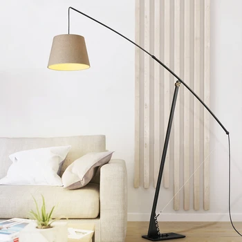 

Modern Floor Lamps Post Standing Light Adjustable Long Arm Color Floor Lights Bedroom Living Room Deco Standing Lamps Luminaire