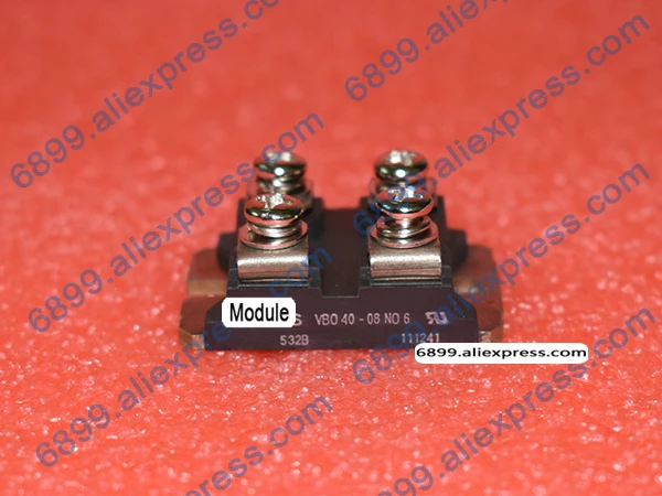 VBO40-08NO6 однофазный модуль моста для выпрямления тока 800 V 40A SOT-227B Вес: 30 г |