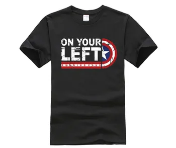

On your left running club T Shirt