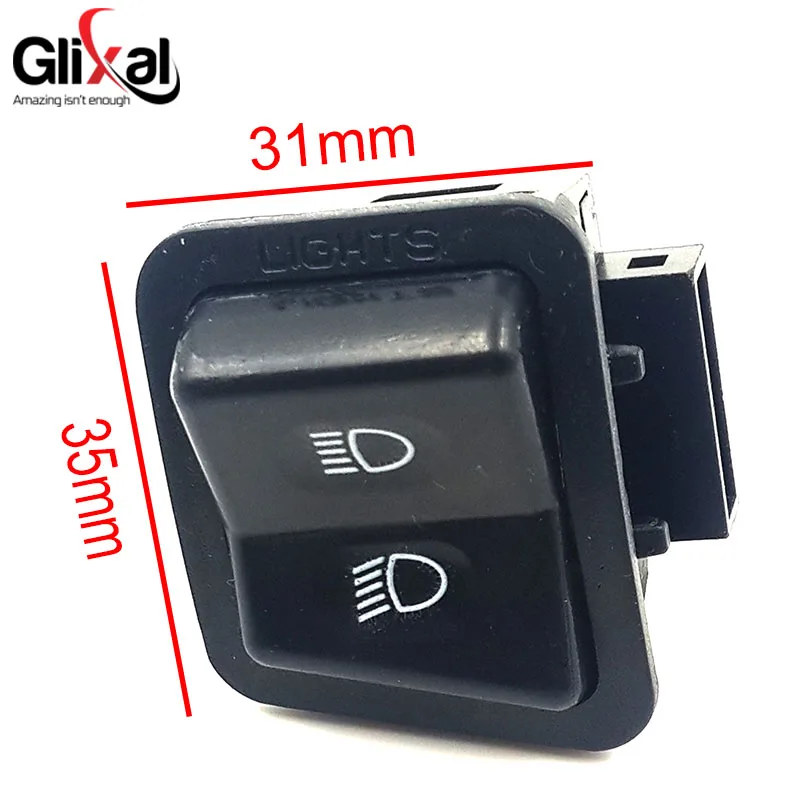 4 контакта кнопка переключения для скутера Glixal GY6 49cc 50cc 125cc 150cc китайский мопед