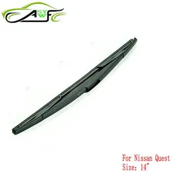 

Car rear wiper blade back window wipers for Nissan Quest Rear Windscreen Wiper size: 14" (350mm)