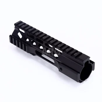 

10'' M4 Tactical AR15 Aluminum Keymod Handguard Barrel Nut 223 Extra Long 10'' Hunting Accessories
