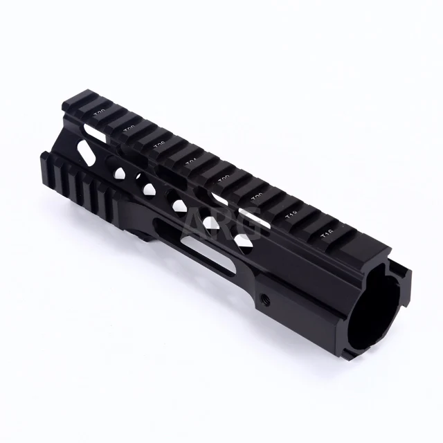 

M4 Tactical AR15 Aluminum QUADRAILS Keymod Handguard Barrel Nut 223 Extra Long 7' 10' 12' Hunting Accessories
