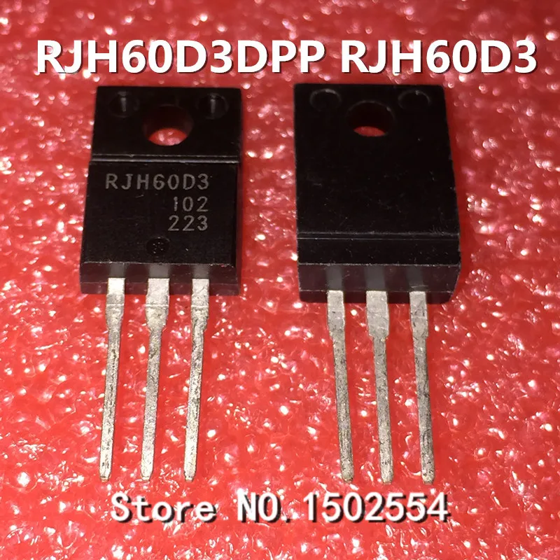 

10PCS/LOT RJH60D3 RJH60D3DPP TO-220F Inverter dedicated