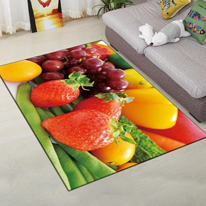 Креативные коврики европейские Цветы гостиная ковер и ковер Тип 3D печать коврик для прихожей Противоскользящий Ванная комната Кухня Коврики - Цвет: Carpet9