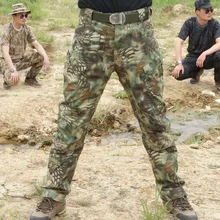 Новые бионические охотничьи штаны с питоном, уличные охотничьи камуфляжные штаны для кемпинга, походов, уличных спортивных брюк