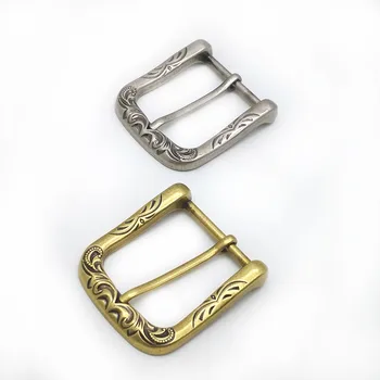 

40mm Pin Belt Buckle Mens Womens Metal Clip Buckle DIY Leather Craft Jeans Accessories Supply for 3.8cm-3.9cm Wide Belt