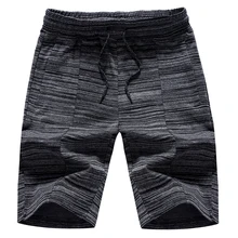 Лето 5 процентов мужские спортивные шорты с карманами на молнии повседневные 5 процентов Штаны полосатый Бег Штаны мужские Шорты джоггеры# AKQM1045