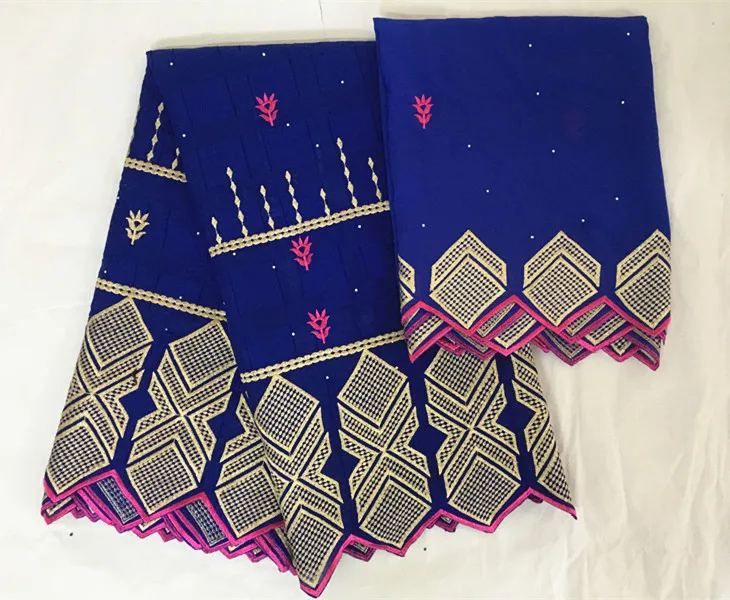 

Soft cotton lace fabric with stones high quality african lace dubai fabric swiss voile lace in switzerland 5+2yards/lot