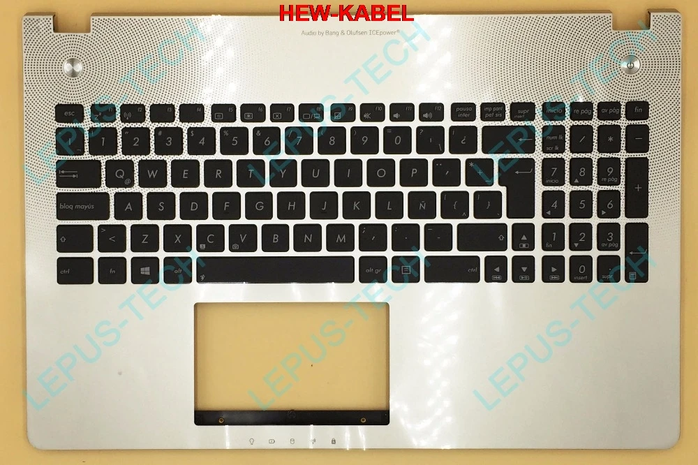 Клавиатура LA латинская SP UK для ASUS N56 N56V N56VB N56VJ N56VM N56VV N56VZ верхняя крышка верхний