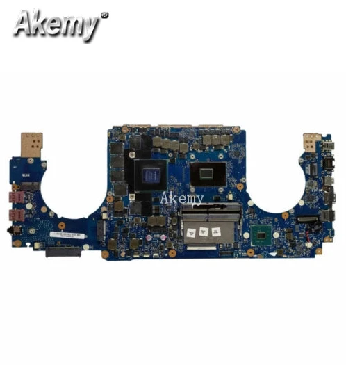 Exchange  For ASUS GL502V GL502VS GL502VSK GL502VS I5-7300HQ i7-7700HQ i7-6700HQ GTX1070/8GB mainbo