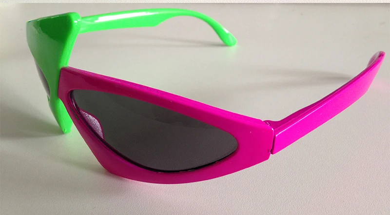 Розовые и зеленые солнечные очки Roy paddy, трендовые товары, мужские очки в стиле хиппи, вечерние праздничные очки Rave, крутые очки