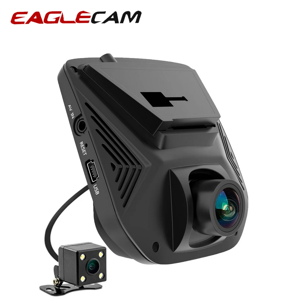 

Dual Lens HD 1080P Car DVR Novatek 96658 LCD Screen for Sony IMX323 Car Video Recorder Dash Cam Front + Rear Camera Parking Mode