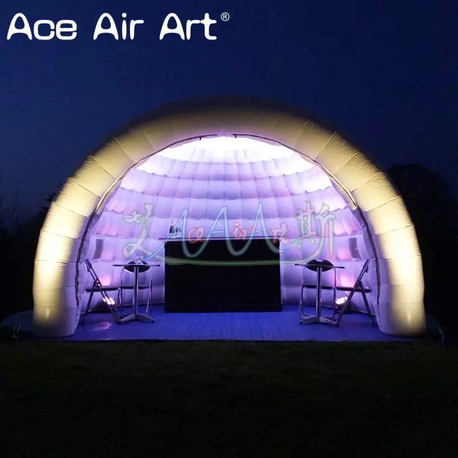 Igloo luna tent inflatable half dome beautiful classical iglooo air shelter for events and concession/Dj booth | Игрушки и хобби