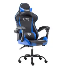 Высокое качество 808-7 Poltrona Live игровой стул синтетическое кожаное колесо с подставкой для ног Эргономика может лежать бытовой Silla геймер