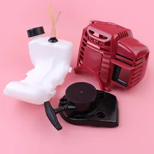 Top Cylinder Engine Cover Recoil Pull Starter Fuel Tank Kit For Honda GX35 GX 35 4 Stroke Engine Trimmer Lawn Mower Parts new 4 stroke engine gx35 4 stroke petrol engine 4 stroke gasoline engine for brush cutter with 35 8 cc 1 3hp power ce approved
