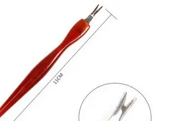 

Dead Skin Fork for Manicure Cuticle Remover Pedicure Salon Cuticle Pusher Nail Art Tool