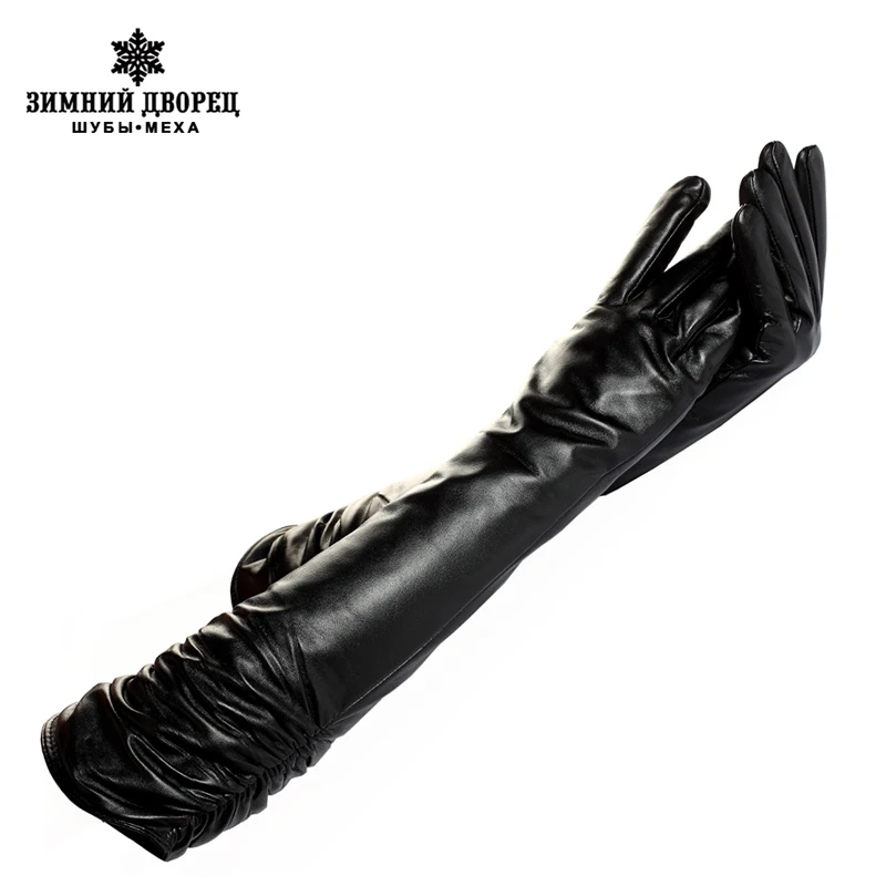 

Limited time discount Female gloves,Genuine Leather,Cotton,Adult,Black, leather gloves,Free shipping