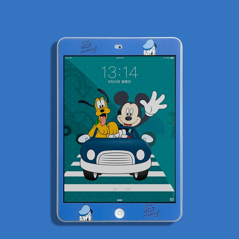 For iPad Mini 5 Cartoon Tempered Glass For ipad 5 6 Screen Protector For iPad Pro 9.7inch Protective Glass For ipad 2 3 4mini 2 3 4 5 7.9 - Цвет: For iPad Mini 5