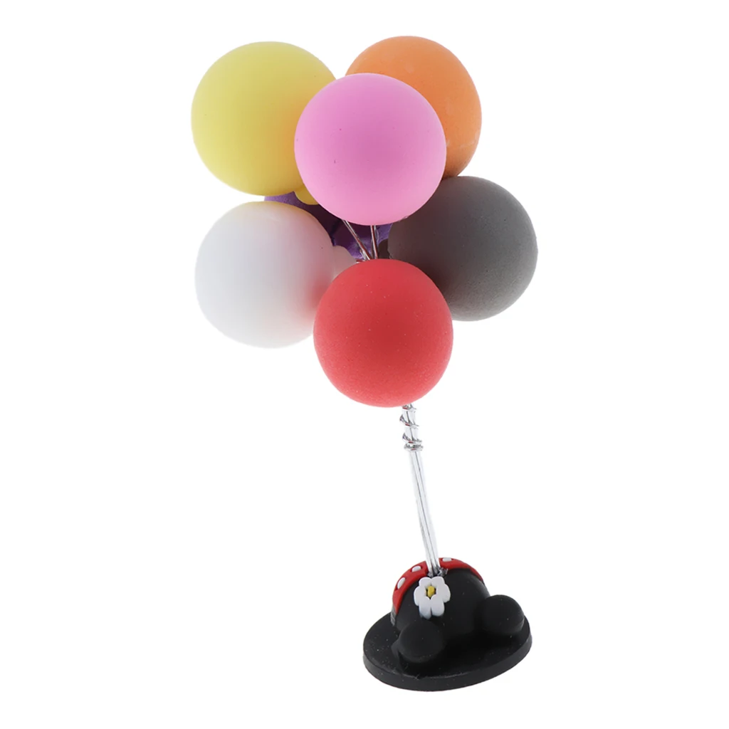 Creative Cute Colorful Balloons Dashboard Decorations Car Home Office Ornaments Best Birthday Holiday Gift