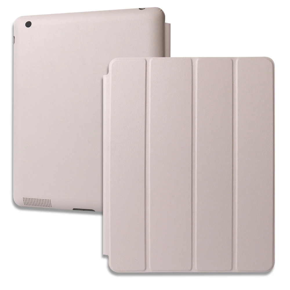 

Ikase Store PU Leather Smart Case For iPad 2/3/4 Auto Sleep Full Protective Case PU Flip Stand Smart Cover Case for ipad 2 3 4