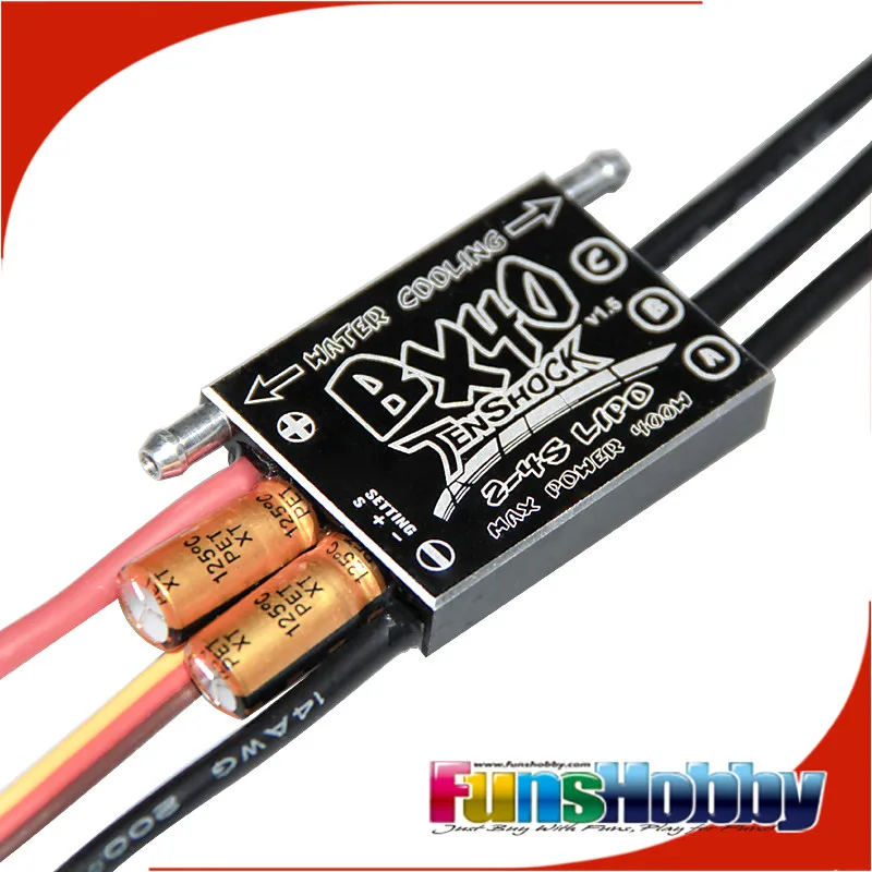 Tenshock бесщеточный 40A ESC BX40 Naviga лодка|40a esc|brushless esc 40aesc 40a |