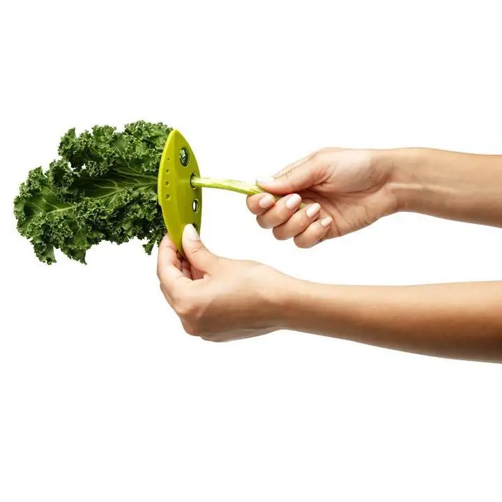 

Leaf Greens and Herb Stripper Kale Chard Collard Stripper Loose Leafs Kitchen Gadgets Accessories Cooking Tools Dropshipping