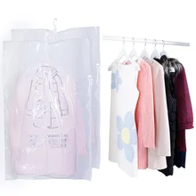 Can Hang Vacuum Bag Clothes Foldable Transparent Border Compression Organizer Pouch Sealed Storage Bags Save Space organizer