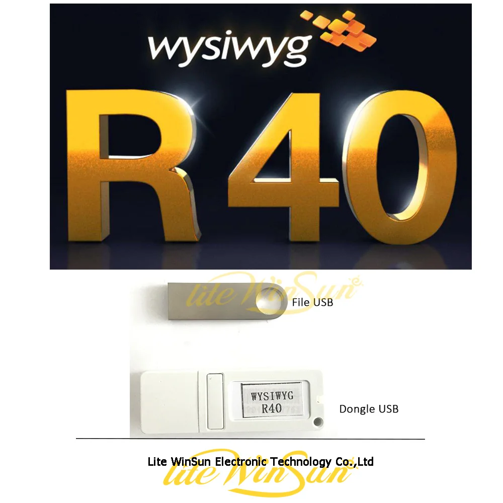 

Litewinsune WYSIWYG Release 40 R40 Dongle Preformance Encrypted Dog English Venue Lighting Design Software