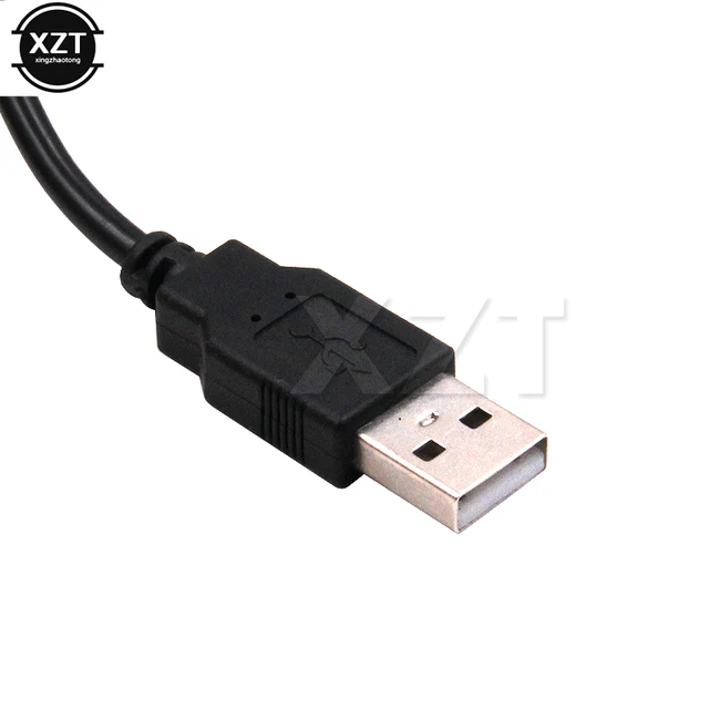 1pc Black For PS2 to For PS3 PC Video Game Accessory USB Adapter Converter Cable For Gaming Controller high speed 2