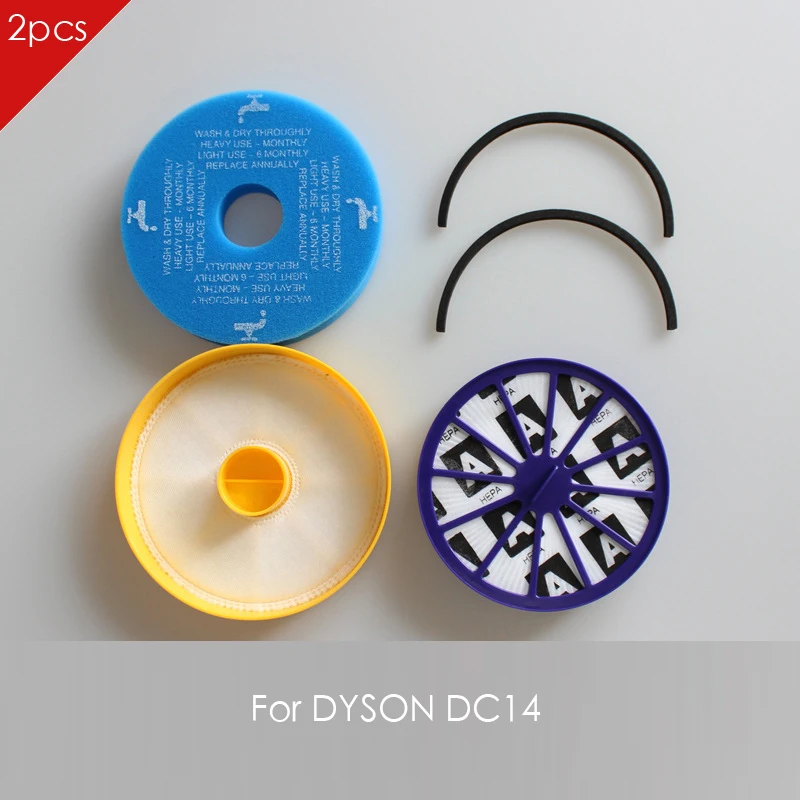 2 pack New HEPA FILTERS Replaces For DYSON motor DC14 Vacuums Cleaner
