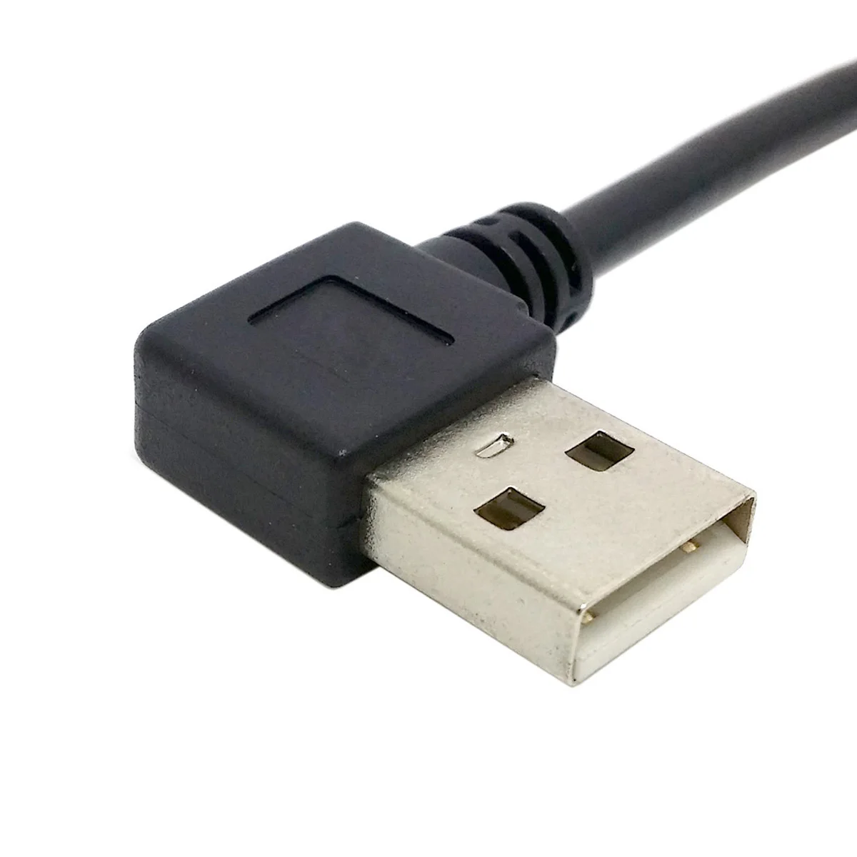 Удлинительный кабель 480 Мбит/с USB 2 0 левый угол 90 градусов тип А штекер гнездо 10
