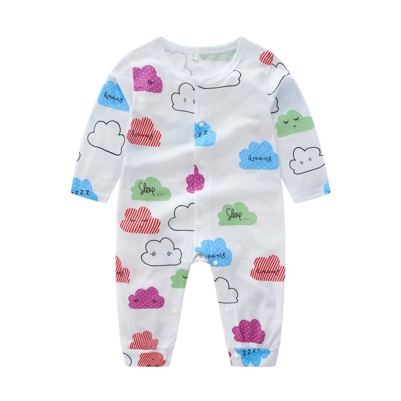 Newborn Toddler Infant Clothing Baby Romper Long Sleeve Jumpsuit