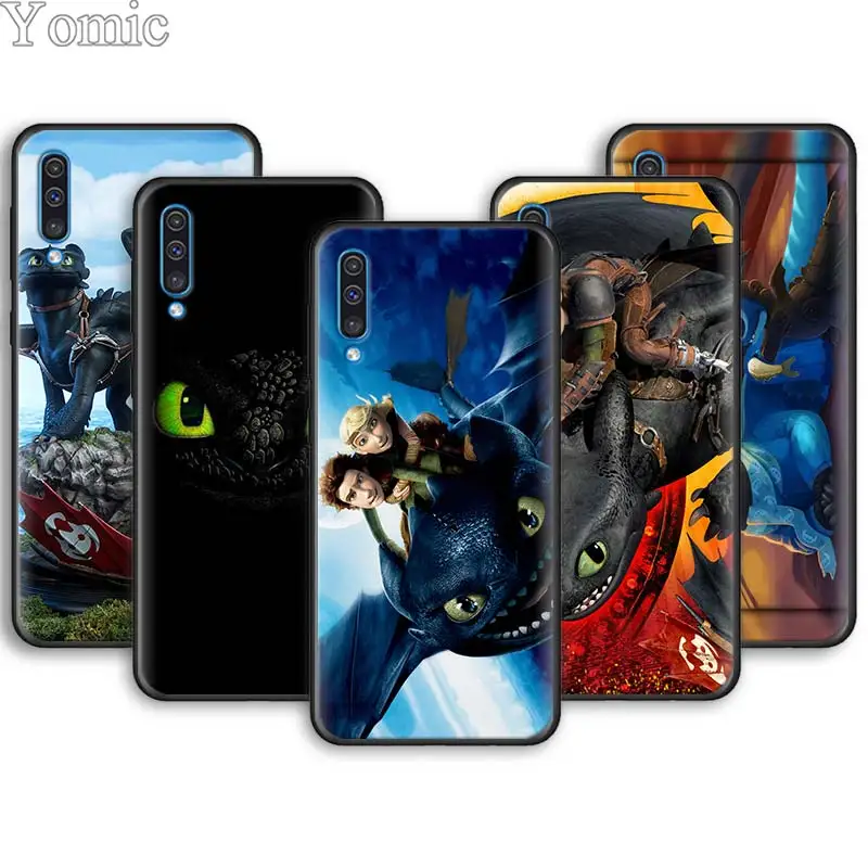 

How to Train Your Dragon Toothless Soft Phone Cases for Samsung Galaxy A10 A20 A30 A40 A50 A70 A6 A7 A8 Plus A9 M30 M20 Black Ca