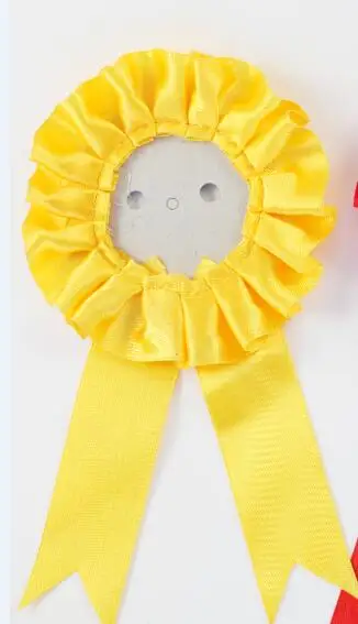 Yellow 2-1/" окружности головы 56-58mm 50 наборов Бумага спиной Розетка без прищепки значок материалы для блях для профессиональный производитель значков - Цвет: Yellow