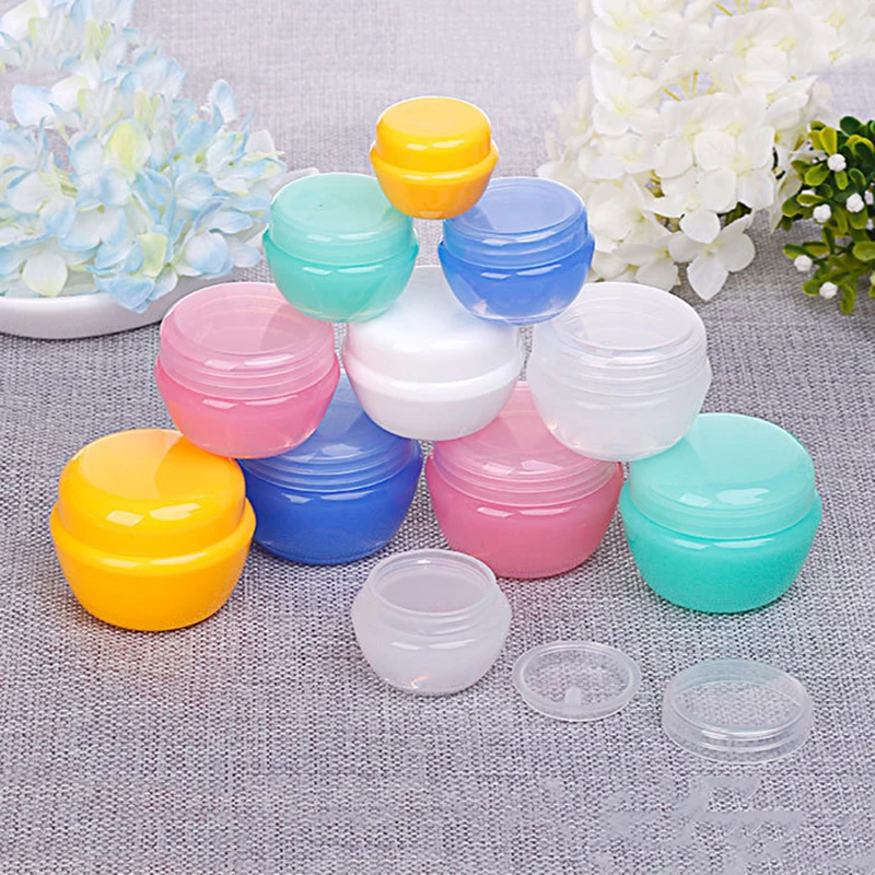 5g Small Portable lastic Empty Makeup Bottle Travel Empty Makeup Jar