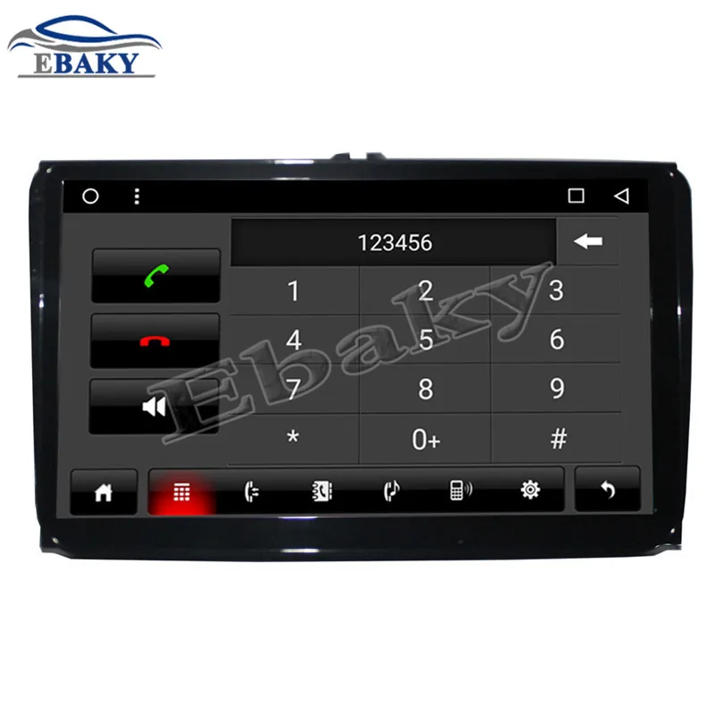 Clearance NaviTopia 9inch 1GB/2GB RAM Quad Core/Octa Core Android 7.1/8.1 Car DVD Radio for VW Universal with GPS/wifi/maps 3